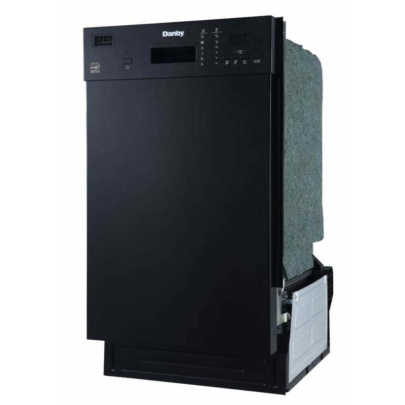 Danby 18 Wide Built-in Dishwasher in Black