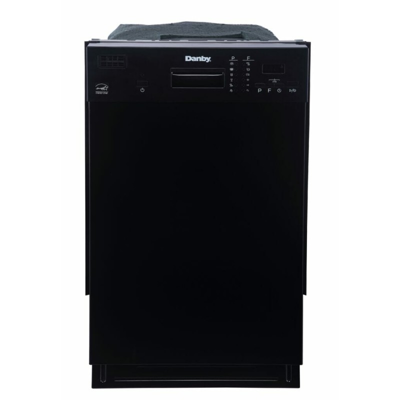 Danby 18 Wide Built-in Dishwasher in Black