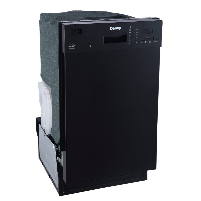 Danby 18 Wide Built-in Dishwasher in Black