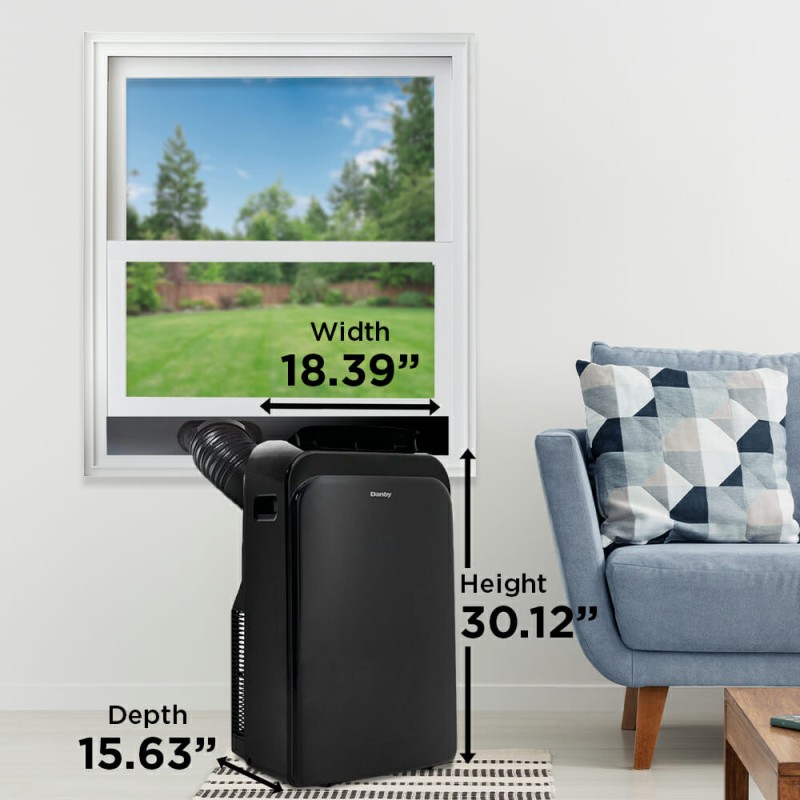 Danby 13,000 BTU (10,000 SACC) Portable AC