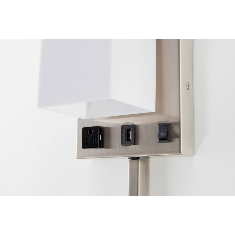 Single Wall Lamp Acrylic Shade