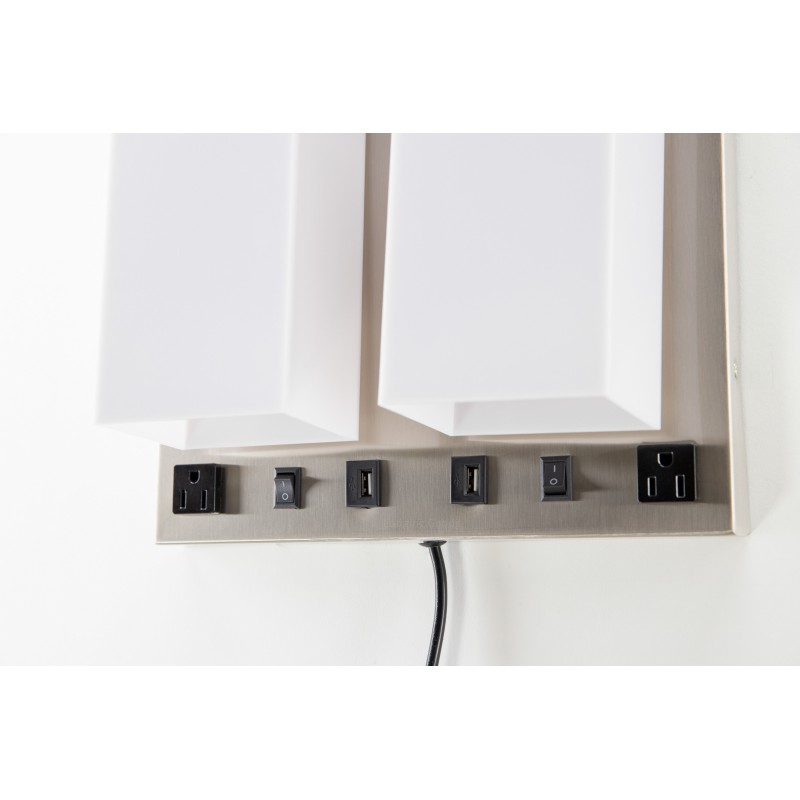 Double Wall Lamp Acrylic Shade