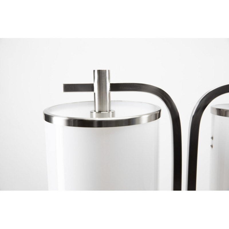 Double Desk Lamp with Acrylic Shade