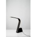 Modern LED Desk Lamp with USB & Outlets – Matte Black, 7W LED | LOG301401