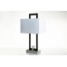 Double Table Lamp with 2 USB Ports and Power Outlets – Modern Bedside Lamp