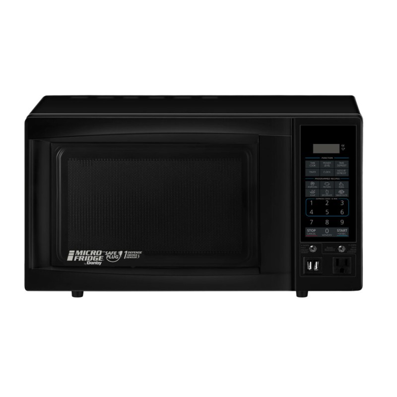 0.9 cu. ft. MicroFridge Black Microwave