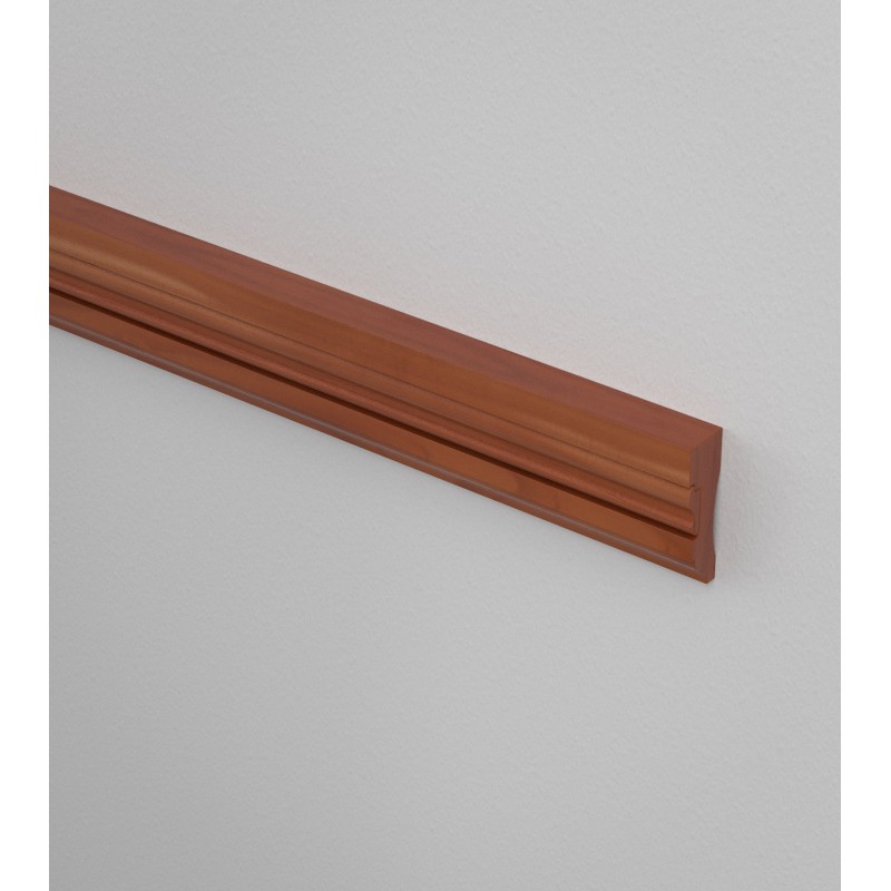 2.5 Inch Profile Wood Chair Rail – Decorative Wall Protection Molding