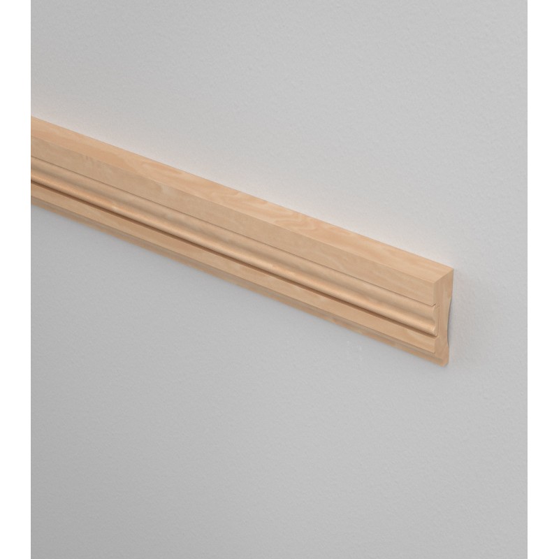 2 1/2" Profile Wood Chair Rail