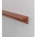 Wood Lean Rail – Flat-Top Support Rail for Assisted Living & Healthcare Facilities