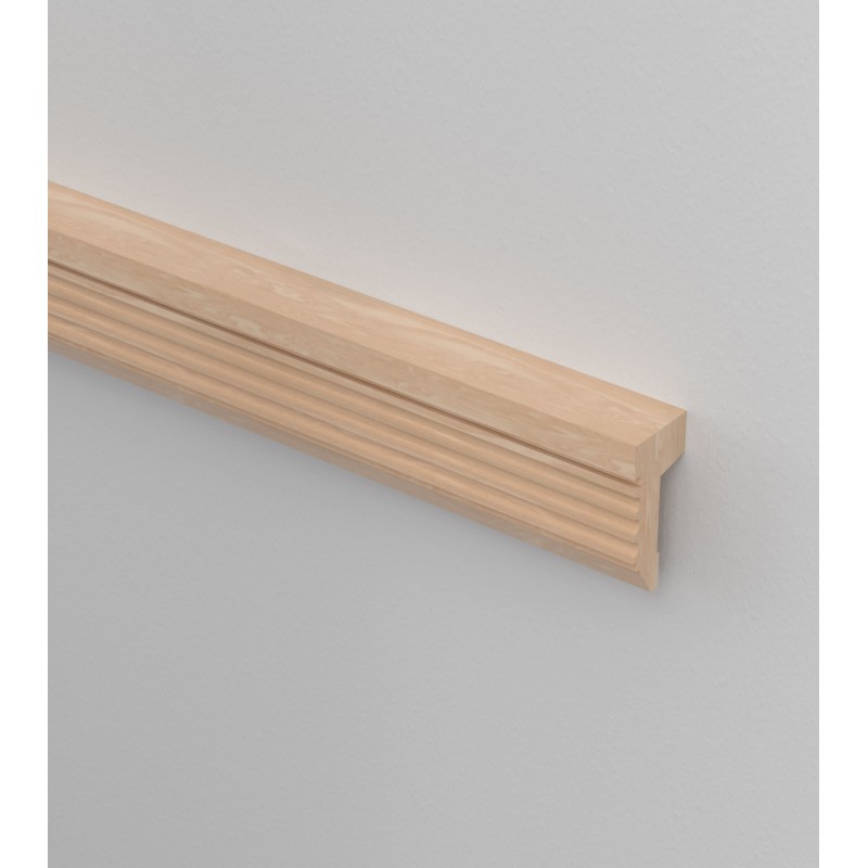 2 3/4" Profile Wood Chair Rail