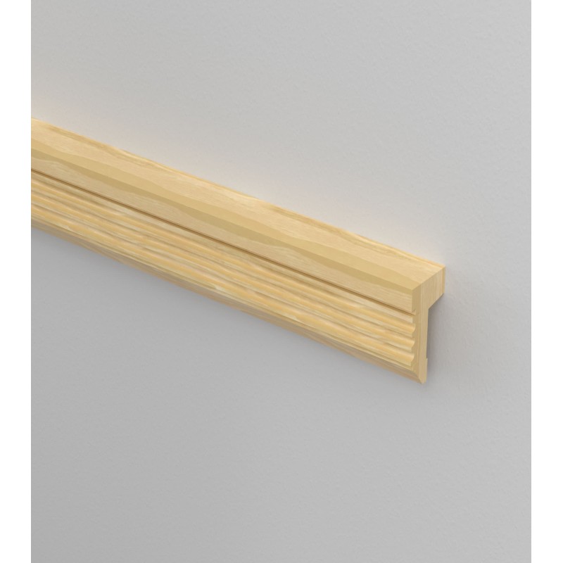 2 3/4" Profile Wood Chair Rail