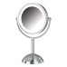 8.5" 8X-1X LED Lighted Vanity Mirror HL8808NL – 3 Light Settings, 16” Height