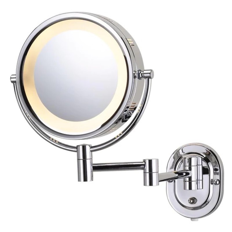 8" 5X-1X Lighted Mirror