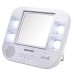 Sharper Image LED Lighted Mirror with Bluetooth & 5X Magnification