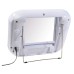Sharper Image LED Lighted Mirror with Bluetooth & 5X Magnification