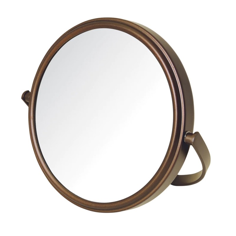 5.5" Swivel Mirror – 5X-1X Magnification, Nickel, Bronze, Chrome