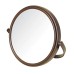 5.5" Swivel Mirror – 5X-1X Magnification, Nickel, Bronze, Chrome