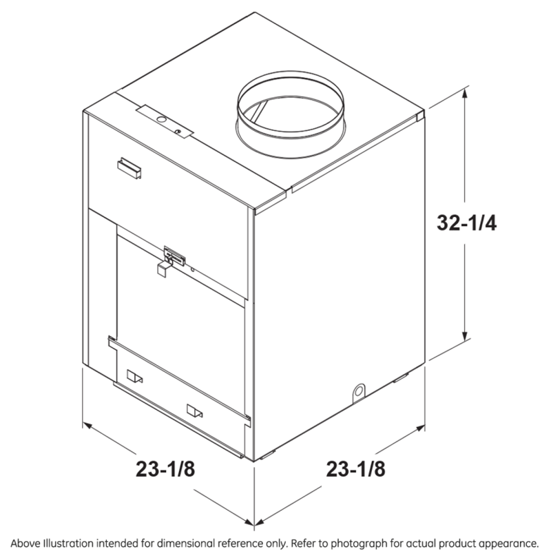 GE Zoneline Heat Pump Single Package Vertical Air Conditioner 15 Amp 230/208 Volt AZ91H12D2E