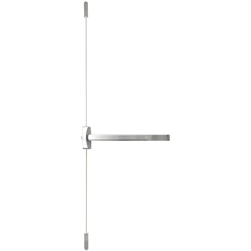 9700 SERIES Vertical Rod Push Bar Stainless Steel