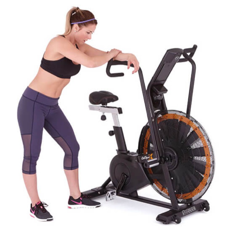 Octane Fitness AirdyneX Bike – Commercial Air Resistance HIIT Cardio Bike