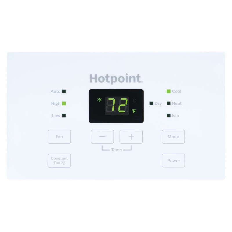 Hotpoint PTAC with Electric Heat 230/208V, 20amp