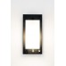 Single Wall Lamp with Acrylic Shade – Matte Black Finish