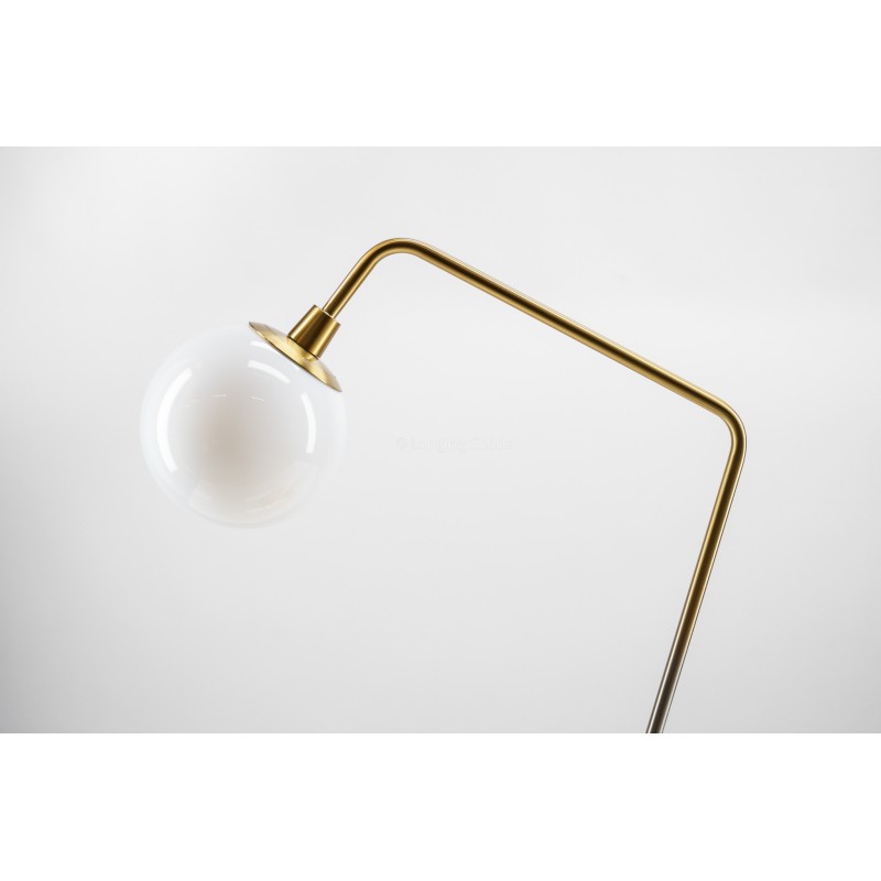Mid Century Modern Gold Table Lamp