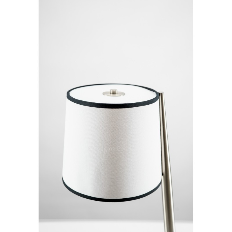 Modern Black Lined Table Lamp