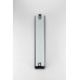 Black Linear LED Wall Lamp with USB & Power Outlet – 18W 5000K – Matte Black – LOGBLWL-2145