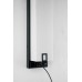 Black Linear LED Wall Lamp with USB & Power Outlet – 18W 5000K – Matte Black – LOGBLWL-2145