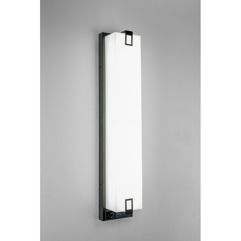 Black Linear Wall Lamp