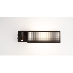 Bronze Headboard Sconce with reading light