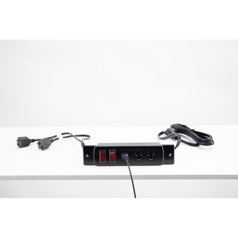 Furniture Recessed Power Strip