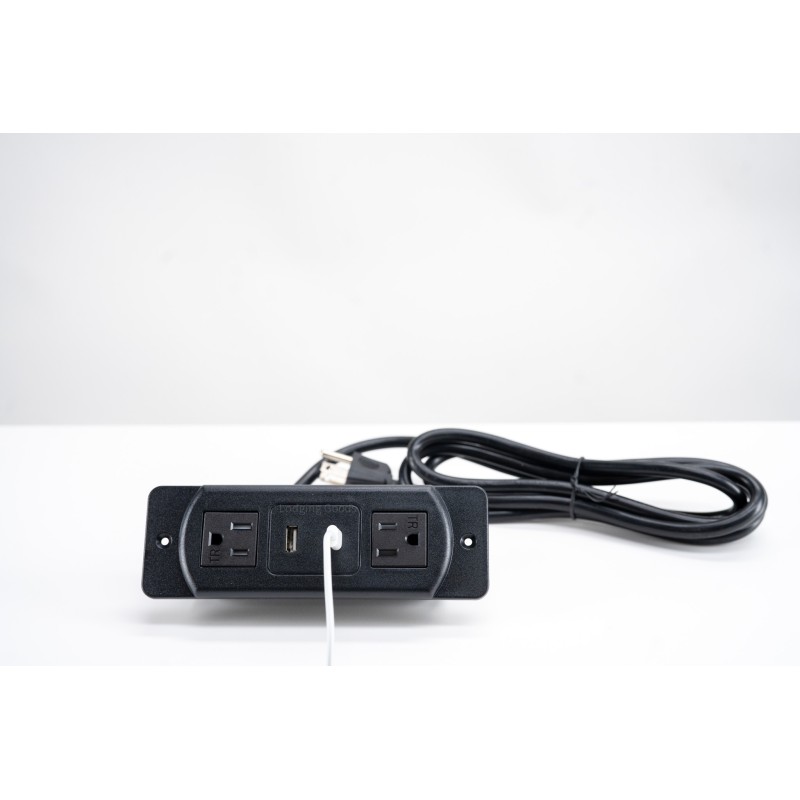 Furniture Recessed Power Strip (compact)