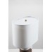 Brushed Brass and White Table Lamp with Fabric Shade & Acrylic Diffuser – 60W E26 (Model TL-0938-LG)
