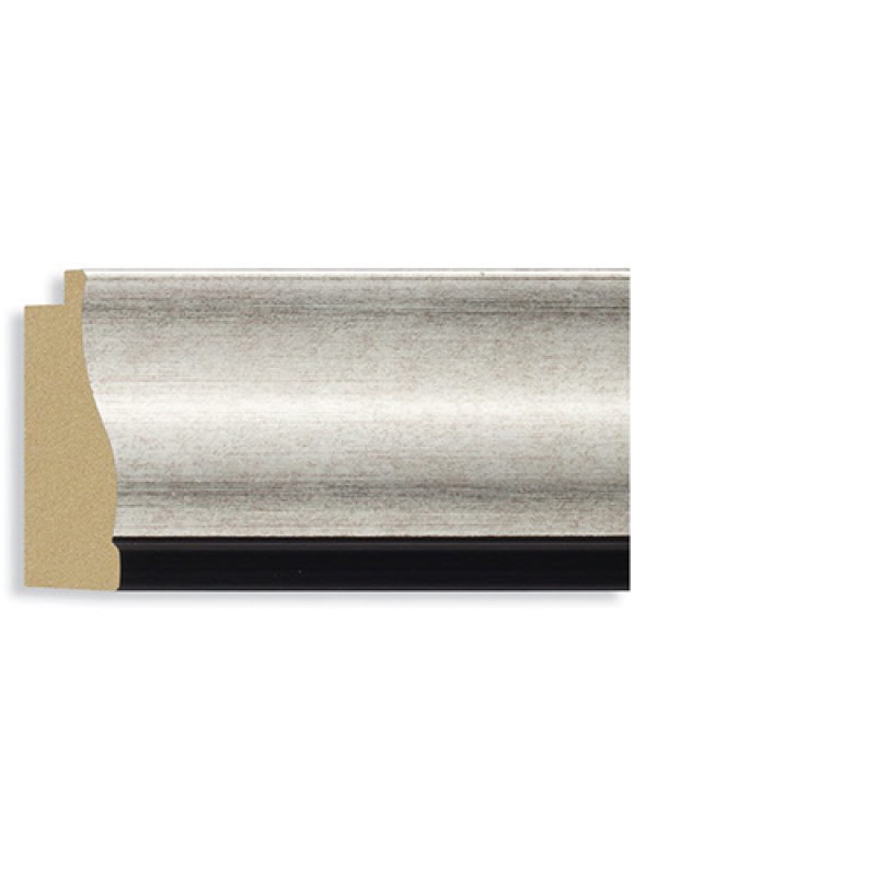 Vanity Mirror Silver w/ Black line Frame 36 x 48