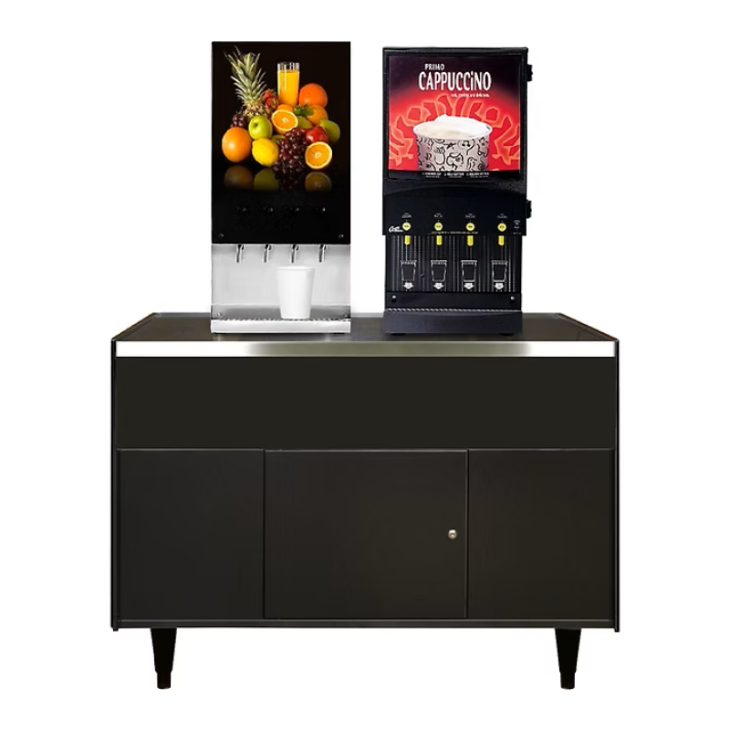 Coffee Station with Full Countertop & Hidden Storage – Model OCS490-FF