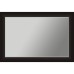 Vanity Mirror Espresso Frame 36 x 48