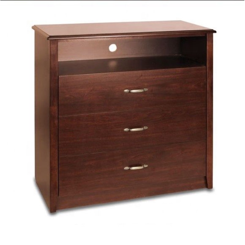 Modern American hotel bedroom suite with full suite of furniture