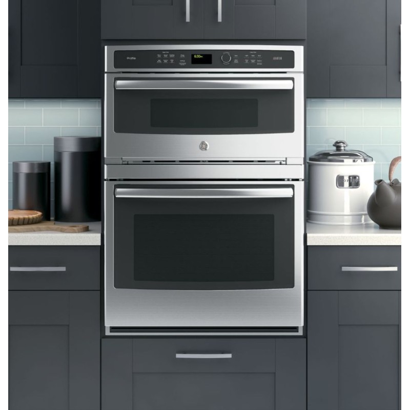 GE Profile Series 30 in. Combination Double Wall Oven with Convection and Advantium Technology