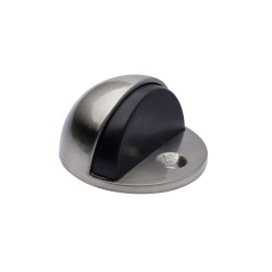 FLOOR STOP, LOW PROFILE Door Stops  Satin Nickel