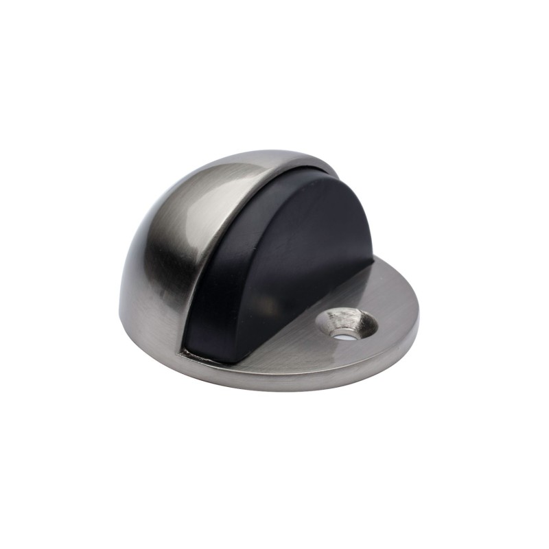 FLOOR STOP, LOW PROFILE Door Stops  Satin Nickel