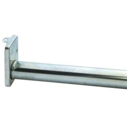 CLOSET RODS, ADJUSTABLE Closet Rods Zinc