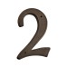 HOUSE NUMBERS, SCRIPT House Numbers - Black-2