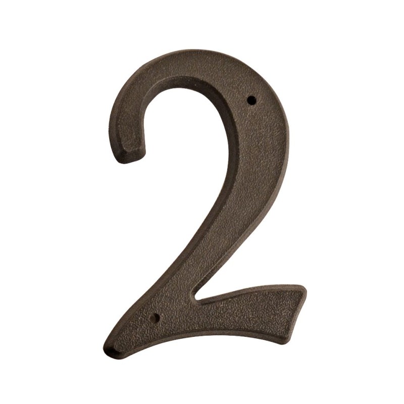 HOUSE NUMBERS, SCRIPT House Numbers - Black-2