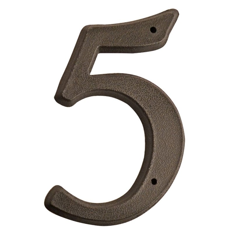 HOUSE NUMBERS, SCRIPT House Numbers - Black-5