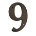 HOUSE NUMBERS, SCRIPT House Numbers - Black-9