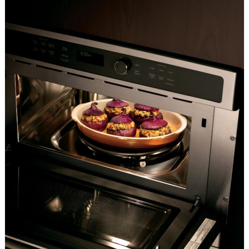 GE Profile Series 30 in. Combination Double Wall Oven with Convection and Advantium Technology