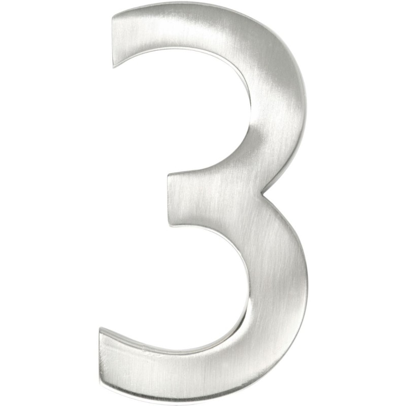 HOUSE NUMBERS, MODERN House Numbers -Satin Nickel-3