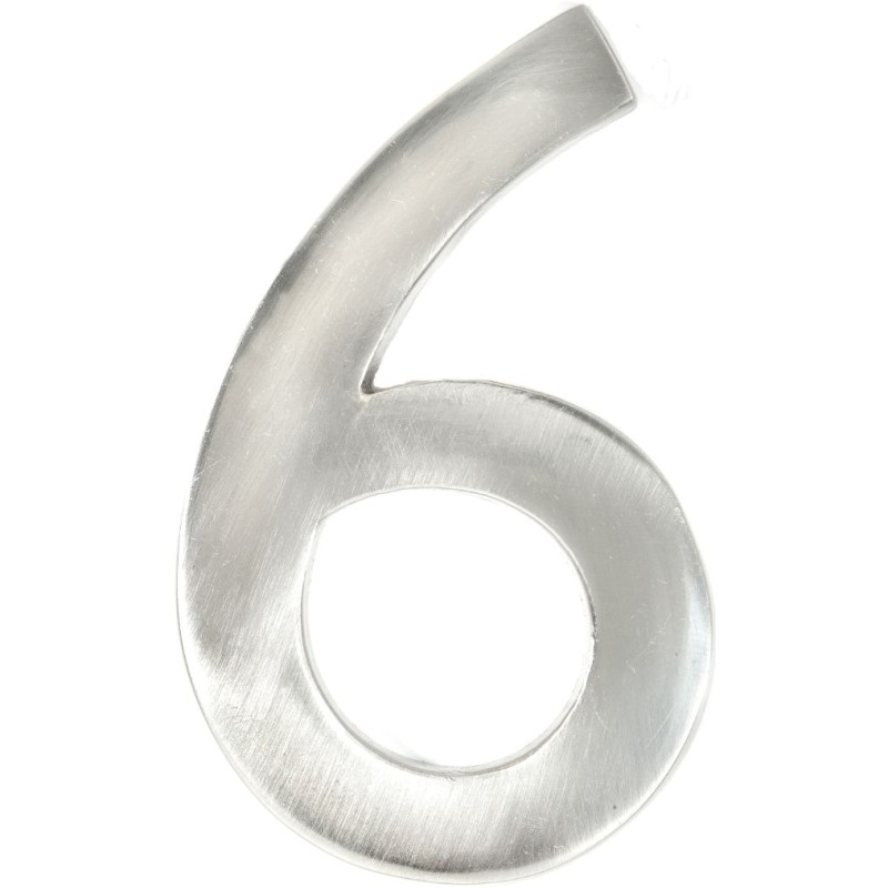 HOUSE NUMBERS, MODERN House Numbers- Satin Nickel-6
